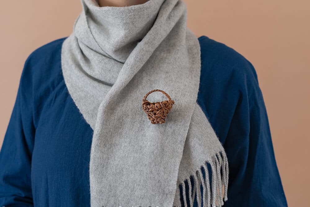 樹皮細工｜入舩絵美｜山ぶどう